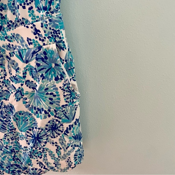 LILLY PULITZER Jace Romper blue size large - Picture 6 of 16